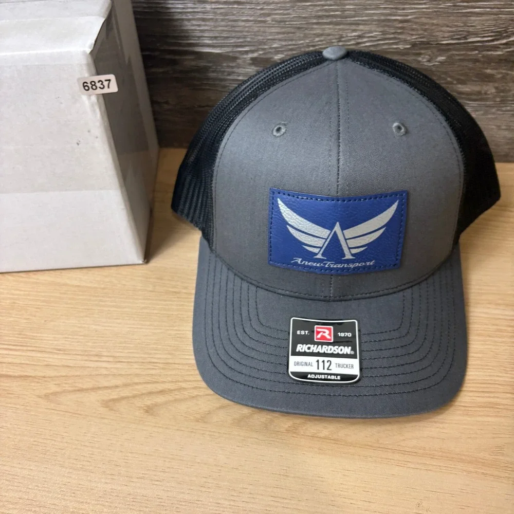 Anew Transport Hat Cap Snap Back Gray‎ Adjustable